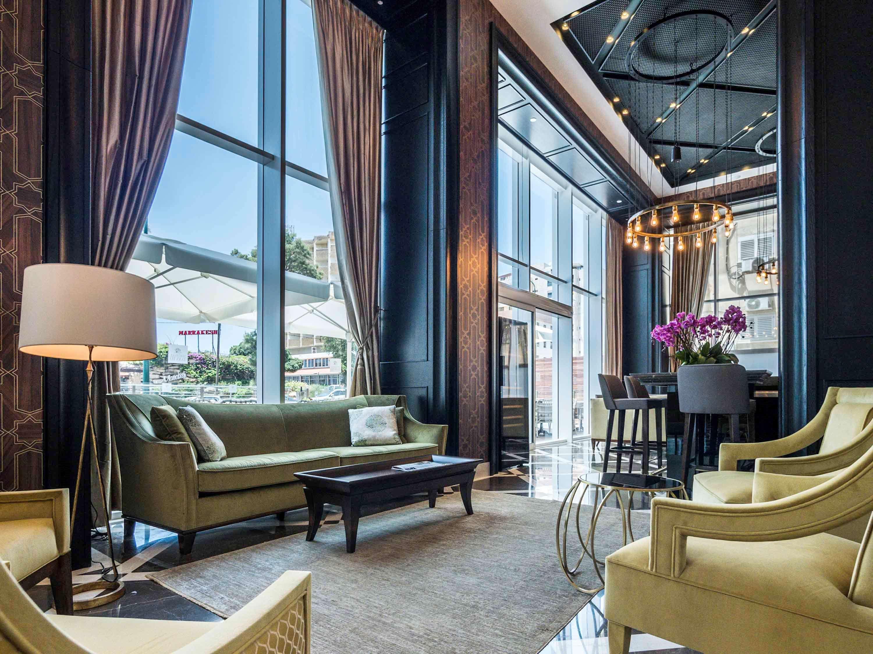 David Tower Hotel Netanya By Prima Hotels - 16 Years Plus Екстериор снимка The hotel's lobby