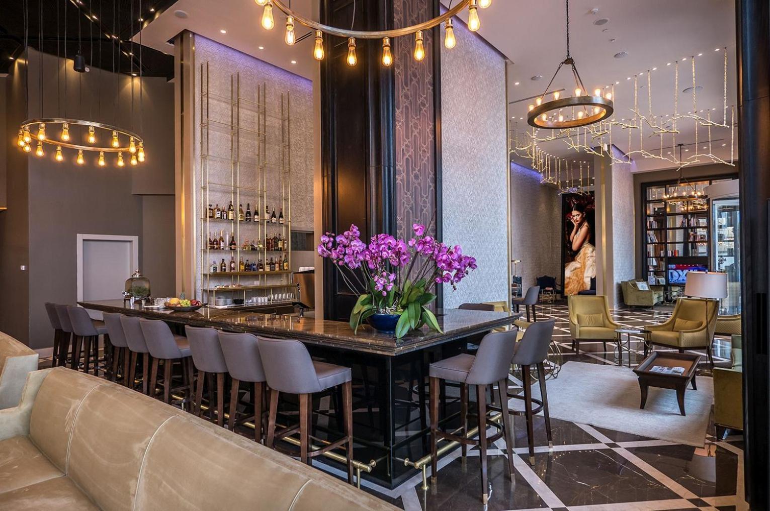 David Tower Hotel Netanya By Prima Hotels - 16 Years Plus Екстериор снимка The bar at the hotel
