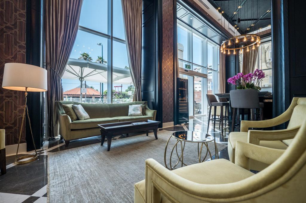 David Tower Hotel Netanya By Prima Hotels - 16 Years Plus Екстериор снимка The hotel's lobby