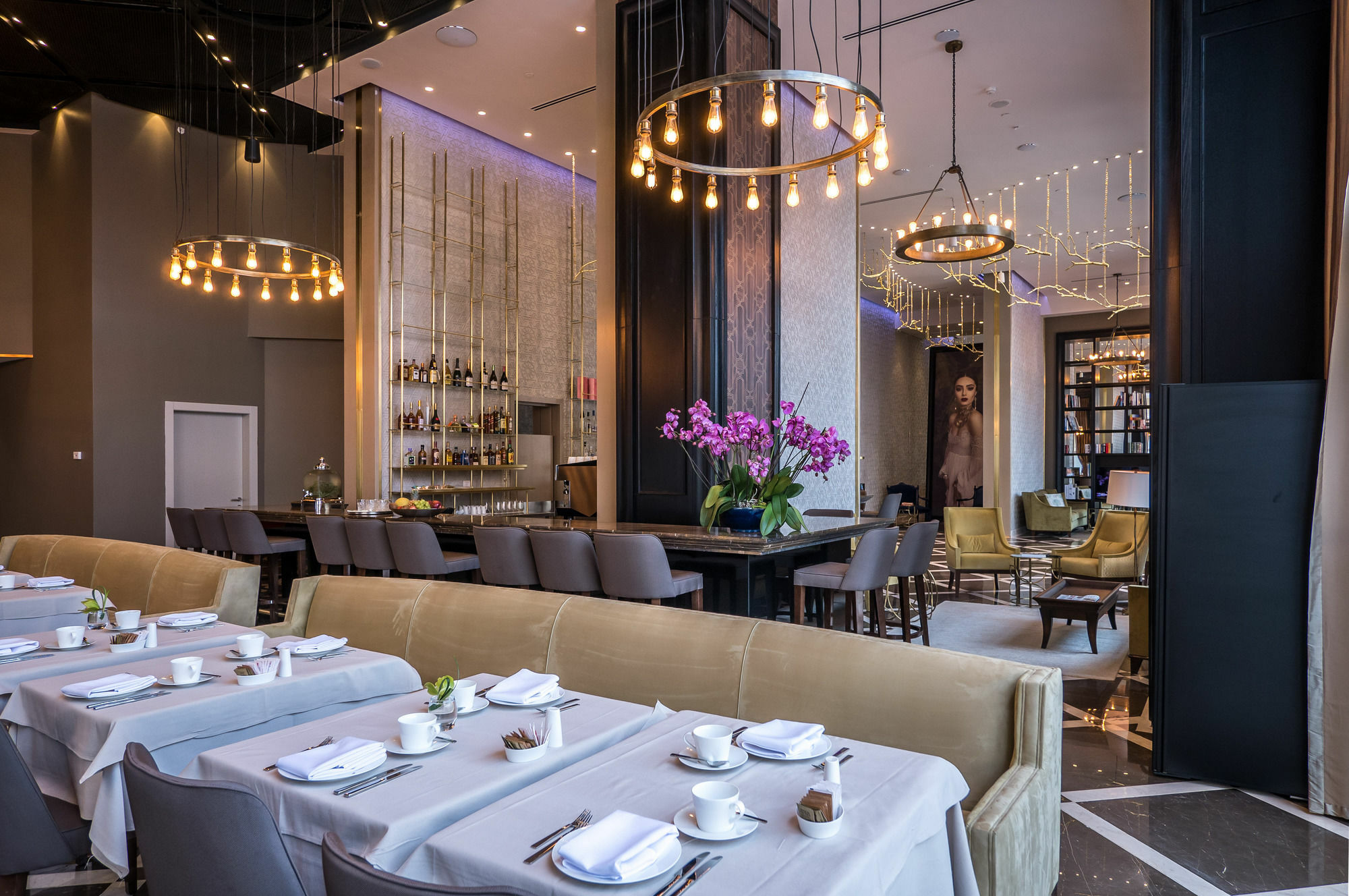 David Tower Hotel Netanya By Prima Hotels - 16 Years Plus Екстериор снимка The interior of the restaurant